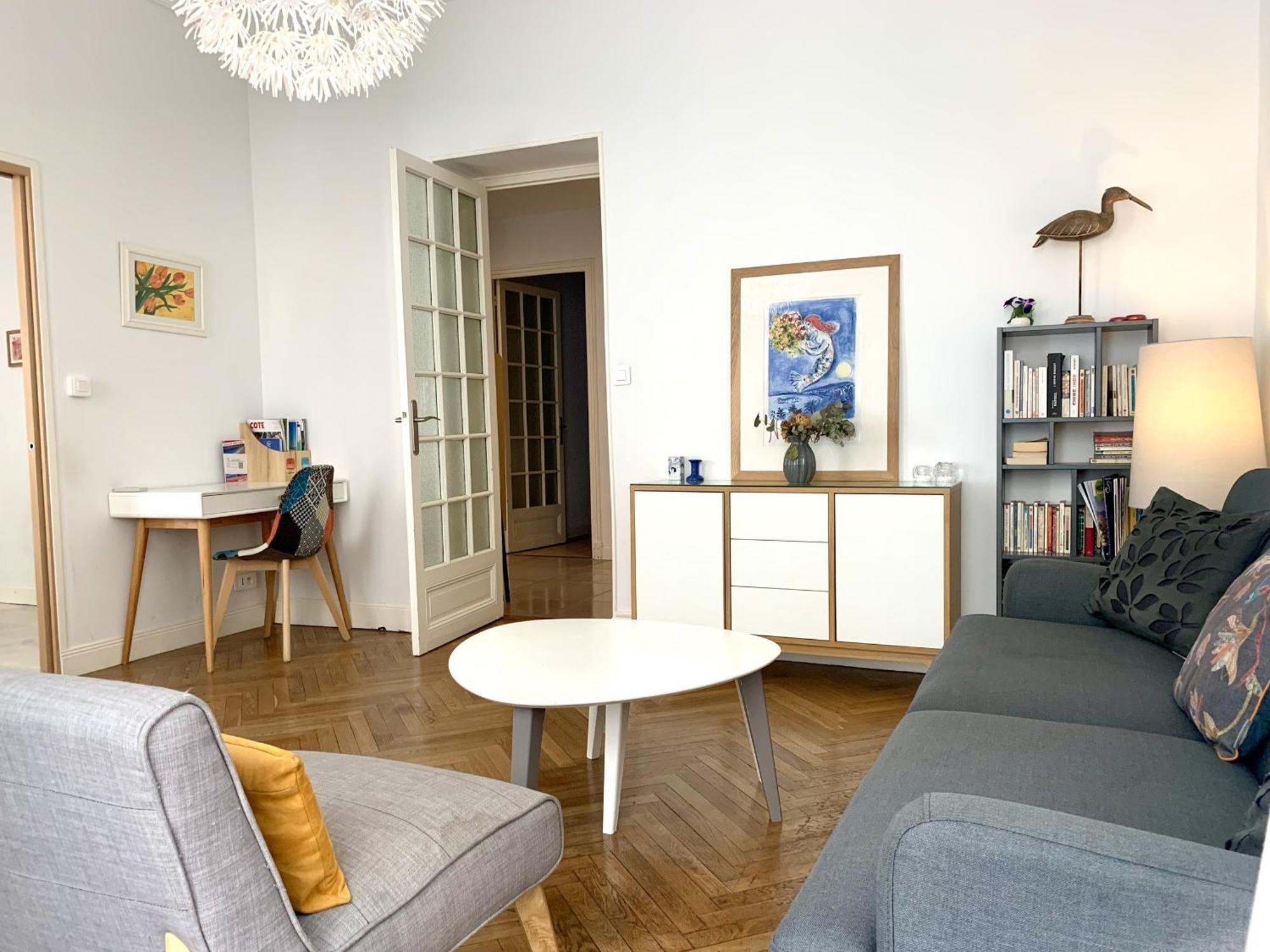 Appartamento Riviera Promenade Des 1mn -exceptionnel 3 Pièces Ac Balcony Meyerbeer 1 *